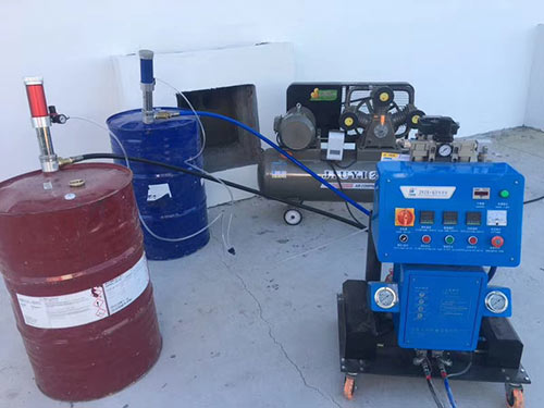 聚氨酯噴涂機(jī)種類(圖1) JNJX-Q2600氣動聚氨酯噴涂機(jī)