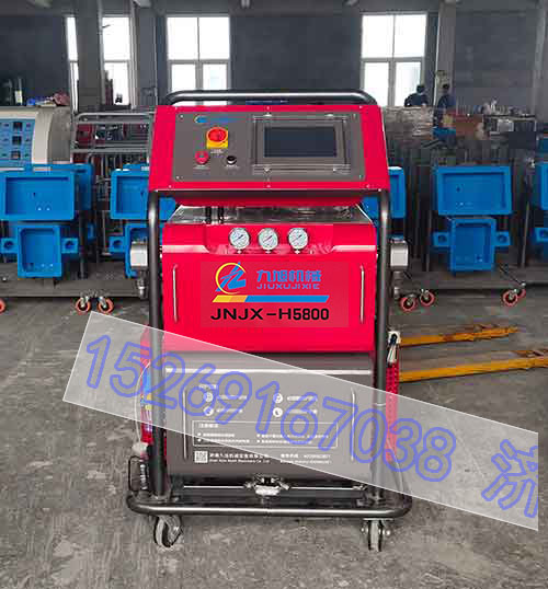 聚氨酯噴涂機(jī)器(圖1) H5800PLC編程聚氨酯噴涂機(jī)器