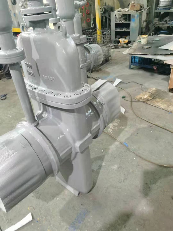 法蘭防銹處理噴涂聚脲(圖3) 法蘭防銹處理噴涂聚脲案例