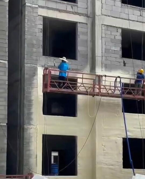 外墻保溫層聚氨酯發(fā)泡施工設備(圖2) 外墻保溫層聚氨酯發(fā)泡施工