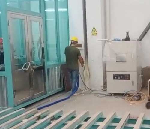 墻體填縫保溫聚氨酯發(fā)泡機(圖2) 墻體填縫保溫聚氨酯發(fā)泡案例